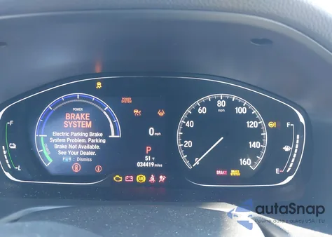 2021 Honda Accord Hybrid Ex-L из США, поврежденный, VIN 1HGCV3F52MA011330